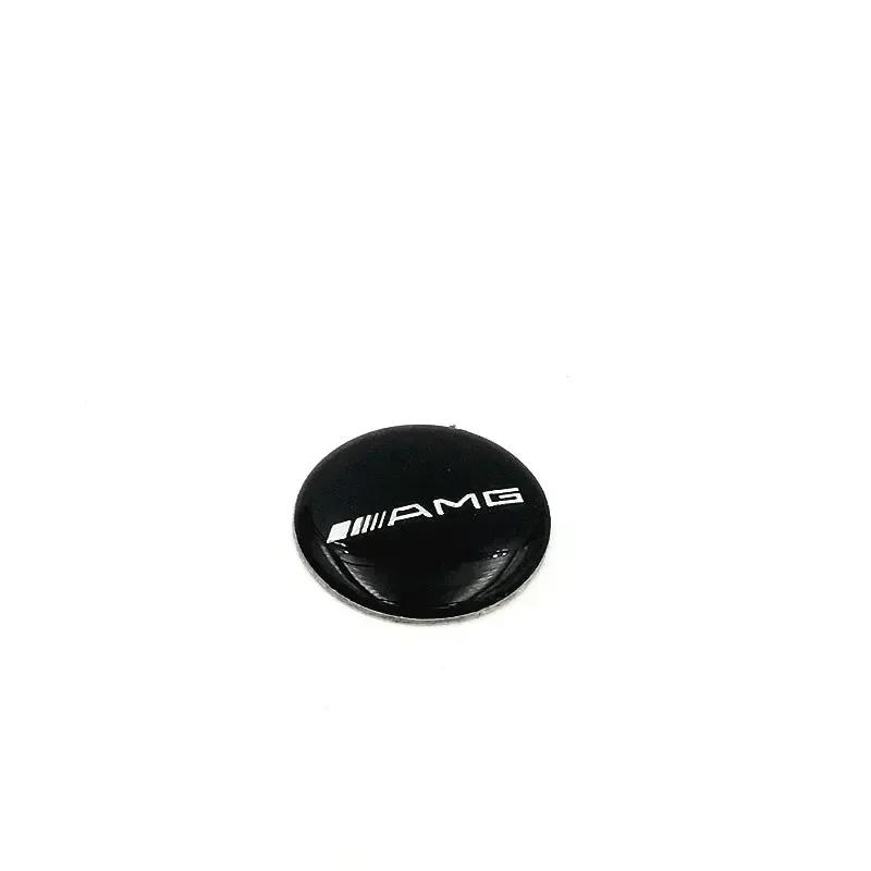 

C200 E200 For AMG Benz 1pc 29mm Aluminum Car Multimedia Knob Badge Stickers for Mercedes benz AMG A C E S Class CLA CLS W212 W21