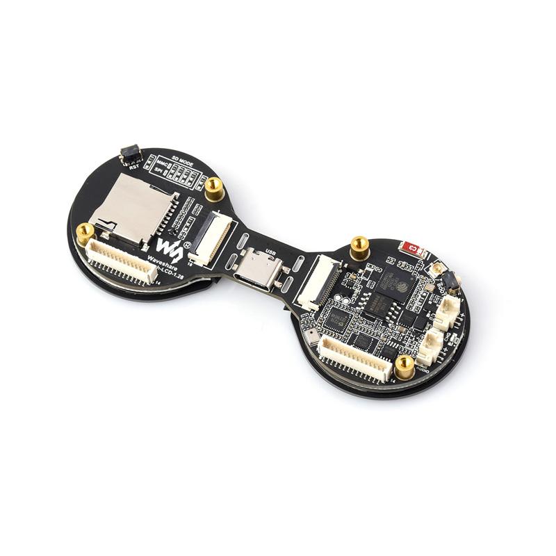 ESP32-S3 AI DualEye TouchEye N16R8 1.28inch IPS Displays For XiaoZhi Deepseek Supports Wi-Fi / Bluetooth 5 Waveshare