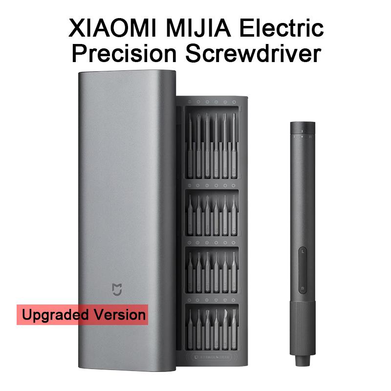 MIJIA Electric Precision Screwdriver Magnetic Kit,With 24 S2 Steel Bits,2 Torque Setting,For Smart Home PC Phone Repair