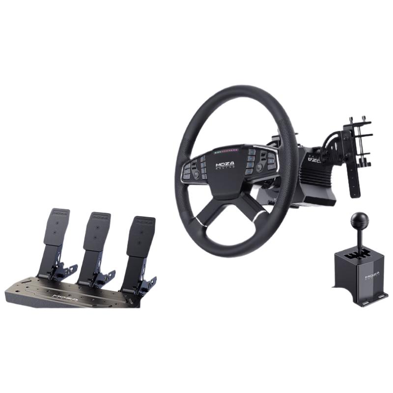 

MOZA R5 Direct Drive Набір симулятора керма для вантажних ігор