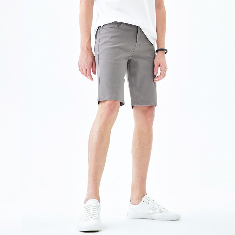 Navigare NVG Men's Straight-Fit Cotton Casual Shorts