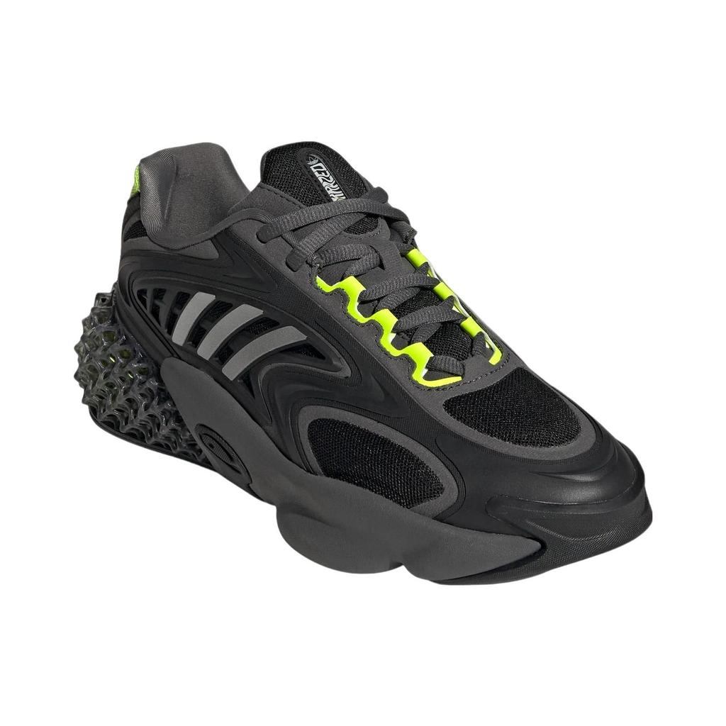 Adidas 4D Krazed Black Solar Yellow Unisex Sneakers Core-Black Silver-Metallic GX9595