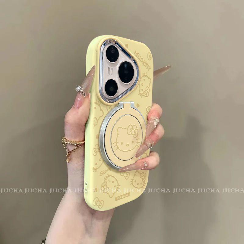 Applicable to Huawei nova15 mobile phone case cartoon cute HUAWEInova15pro couple lines Katie