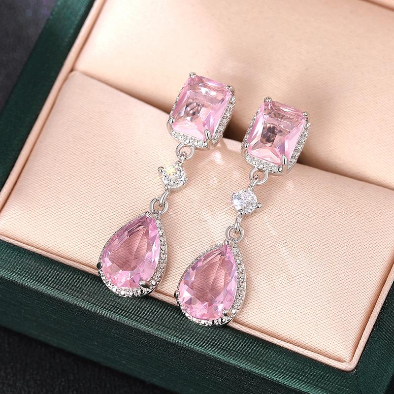 Medium And Long Fashion Water Drop Earrings, Personalized Geometric Earrings, Earrings