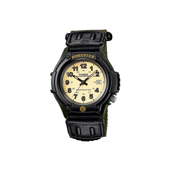 CASIO Women s YOUTH Yellow Watch FT500WC-3BV FT500WC-3BV Green Strap Single Watch