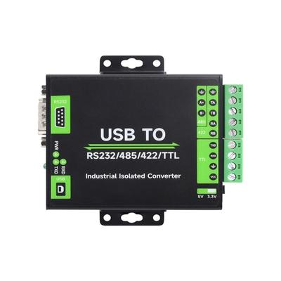 USB To RS232/485/422/TTL Industrial Isolated Converter with Original FT232RL Inside Power Isolation Magnetical Isolation