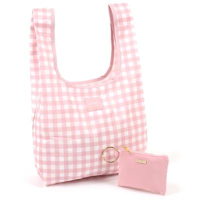 Eco Bag with Pouch BN0006 Pink 72721 [Kitamura] Women's (Gingham Check) [Red]