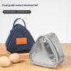 Xiaomi Mini Triangular Aluminum Foil Thermal Lunch Tote Portable Insulated Cooler Bag For Student Bento Lunch Box Carry Storage Handbag