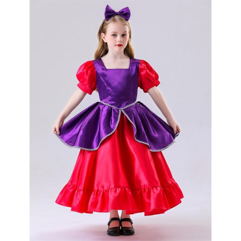 Halloween New Cinderella Sister Princess Dress Children Adult Masquerade Drama Costume