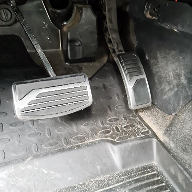 Stainless Steel Car Pedal Pad Cover AT Pedals for Mitsubishi ASX Outlander Lancer EX Eclipse Cross Pajero AU