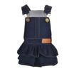 Dog Clothes Denim Overalls Skirt One-piece Denim Skirt