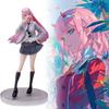 In Darling The Franxx Zero Two Figurine Anime Model Uniform Jk Statue Gift Toy