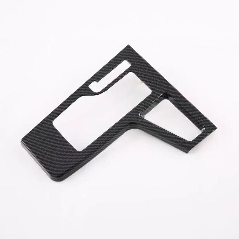 For SsangYong Torres J100   2024 ABS Carbon Fiber Gear Box Panel Trims Gear Shift Head Cover Car Styling Accessories