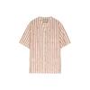 Double G Stripe Bowling Shirt 'White Red' Men's 618919-ZAERI-9647