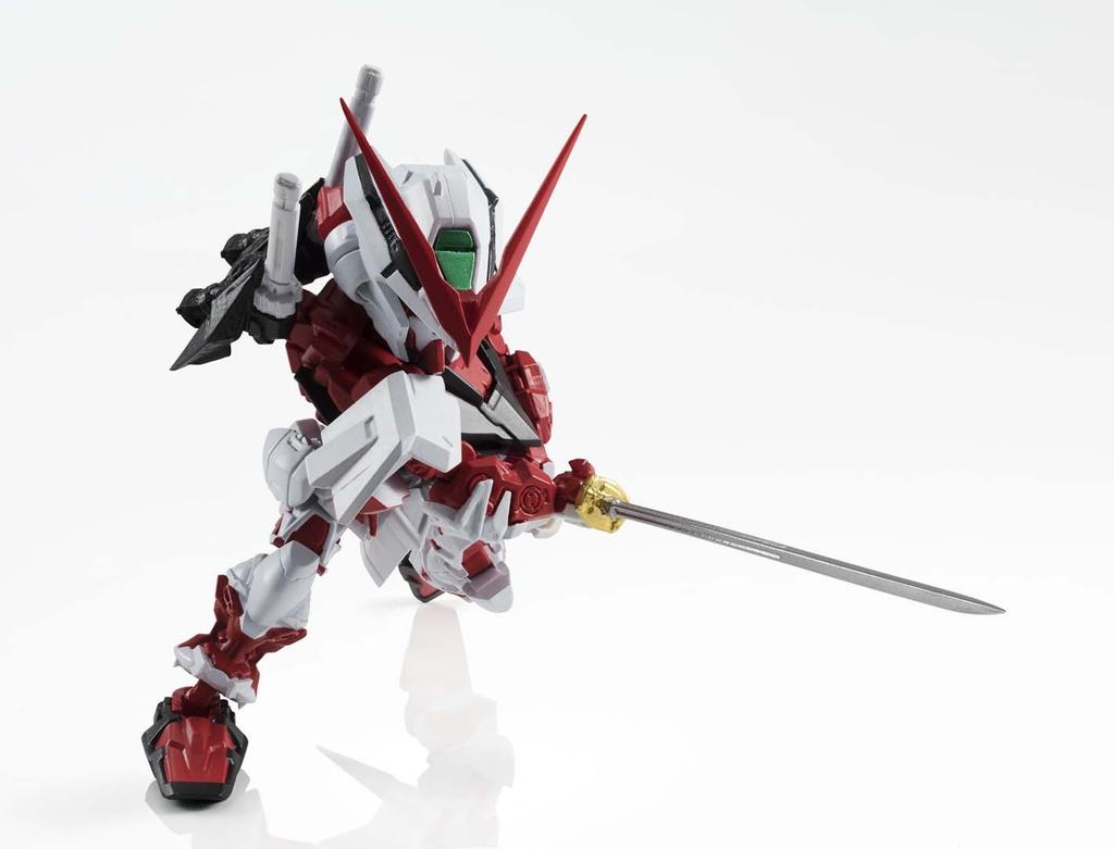TAMASHII NATIONS NXEDGE STYLE Gundam Astray Red Frame 90mm malovaná pohyblivá figurka [MS UNIT] cca. ABS a PVC