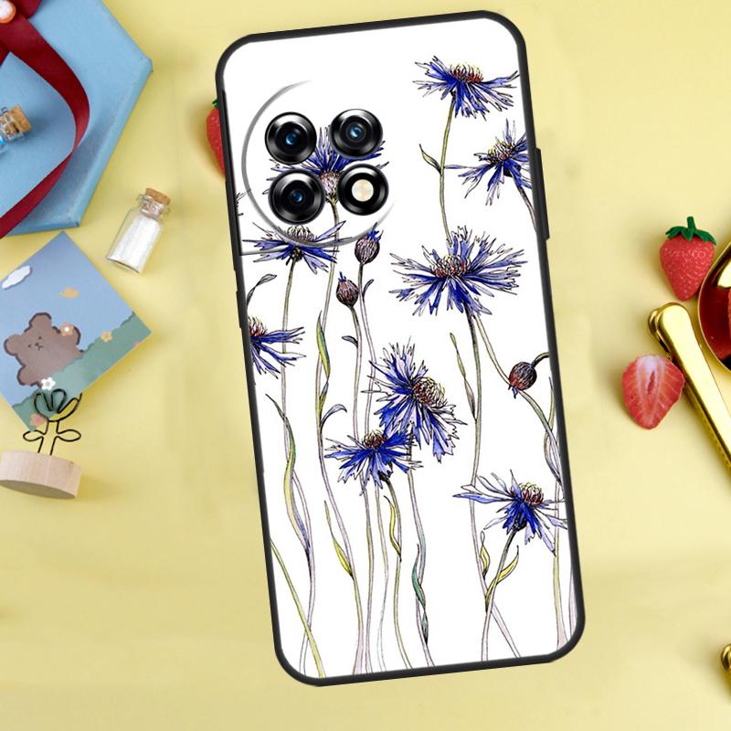 

Yellow Cosmos Flowers Lavender Case For OnePlus 12R 10R 13R 13T 15 13 12 11 10 9 10T 8T Nord CE 5 2 3 4 Lite N20 N30 Cover OnePlus 8Pro