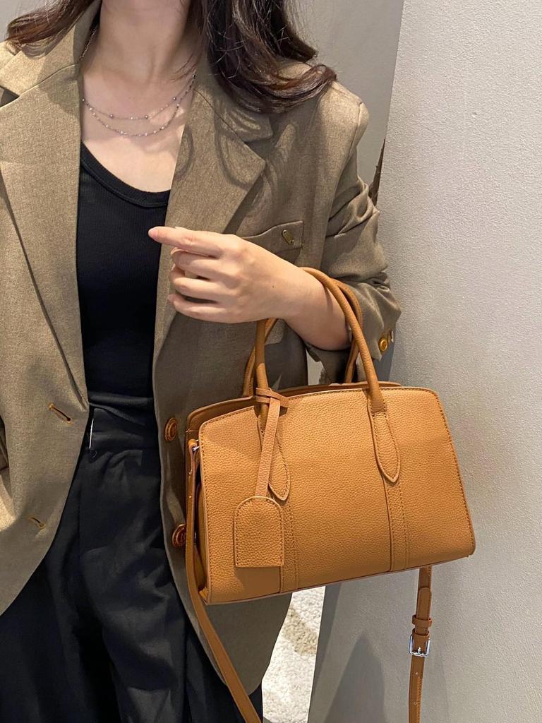 Top Grain Cowhide Women's Retro Pillow Handbag - 2025 Large Capacity Genuine Leather Crossbody Bag