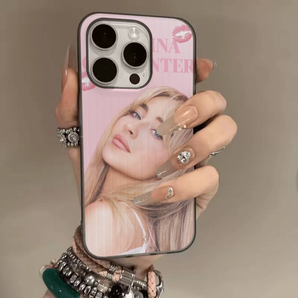 Pop Singer Sabrina Carpenter Phone Case For IPhone 17 16 15 14 Plus 11 12 13 Pro Max Shockproof Protection Soft Back Cover