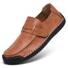 Size 48 Men's Shoes High Quality Handmade Leather Men's Shoes Cozy Slip on Flats Men Loafers Outdoor Casual Shoes Zapatos Hombre