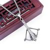 Necklace Hip Hop Anchor Bow and Arrow Fashion Retro Unisex Pendant