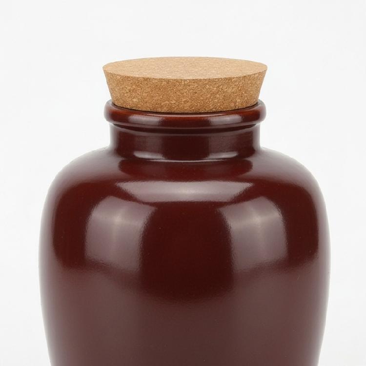 2Pcs Cork Bottle Stoppers Tapered Cork Plugs Cork Canning Jar Lids Wood Tapered Cork Plugs Wooden Home Brewing