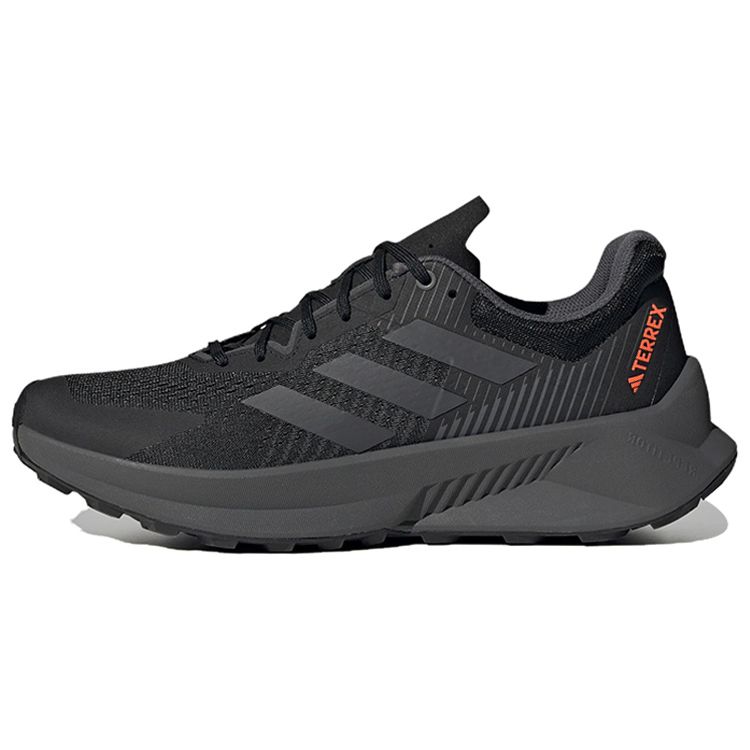 Adidas Terrex Soulstride Flow Core Black Grey Six Impact Orange Men GX1822 39