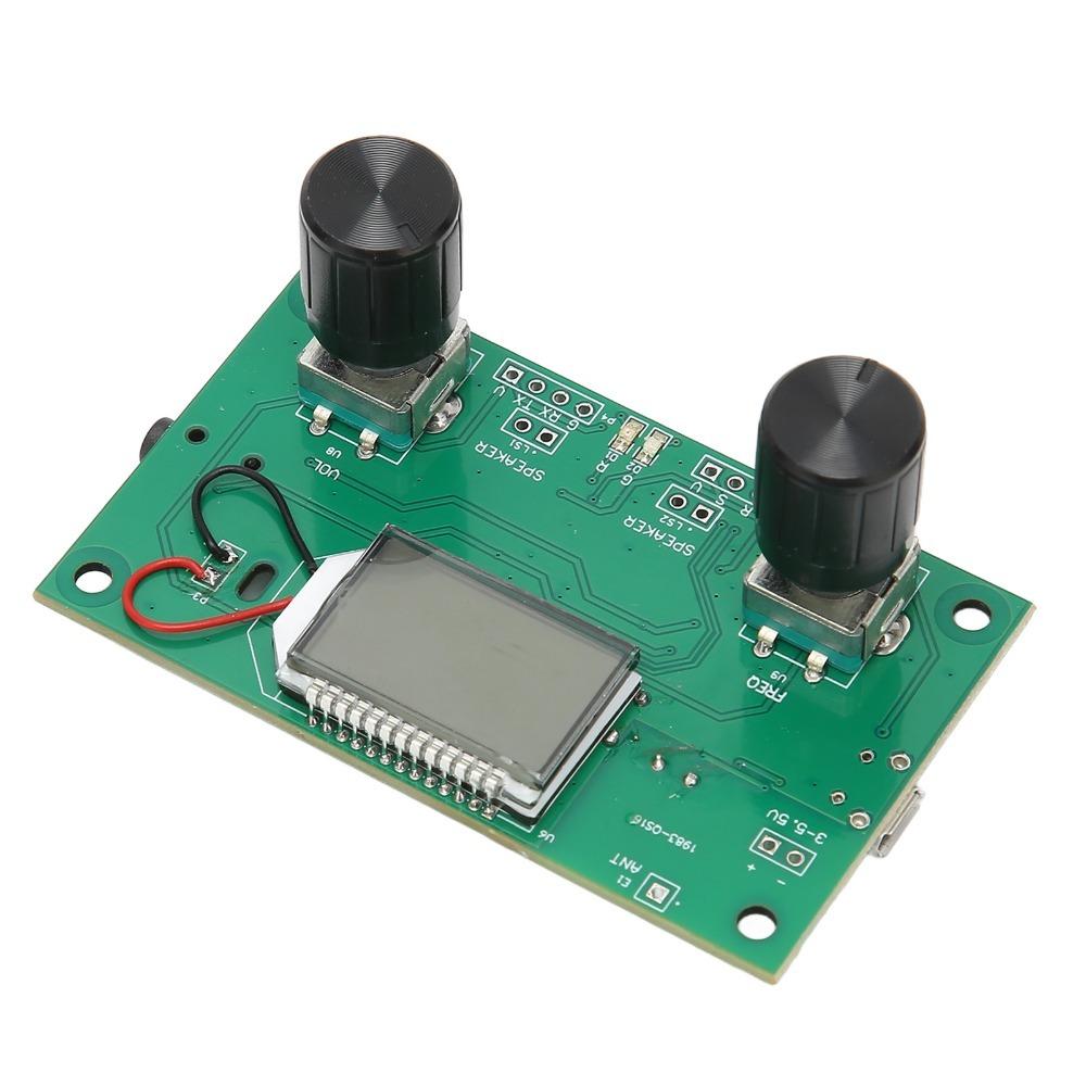 Adjustable Frequency FM Receiver Module Automatic Search Digital FM Receiver  for LCD Display