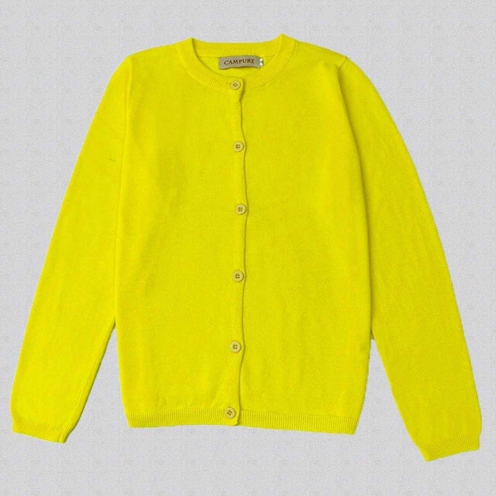 

Стильный повседневный кардиган для девочек XL жёлтый