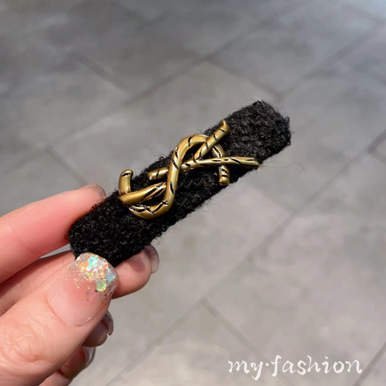 

Заколка для волос с буквой «Яншулин»: Модный аксессуар для волос осень/зима для женщин чёрный