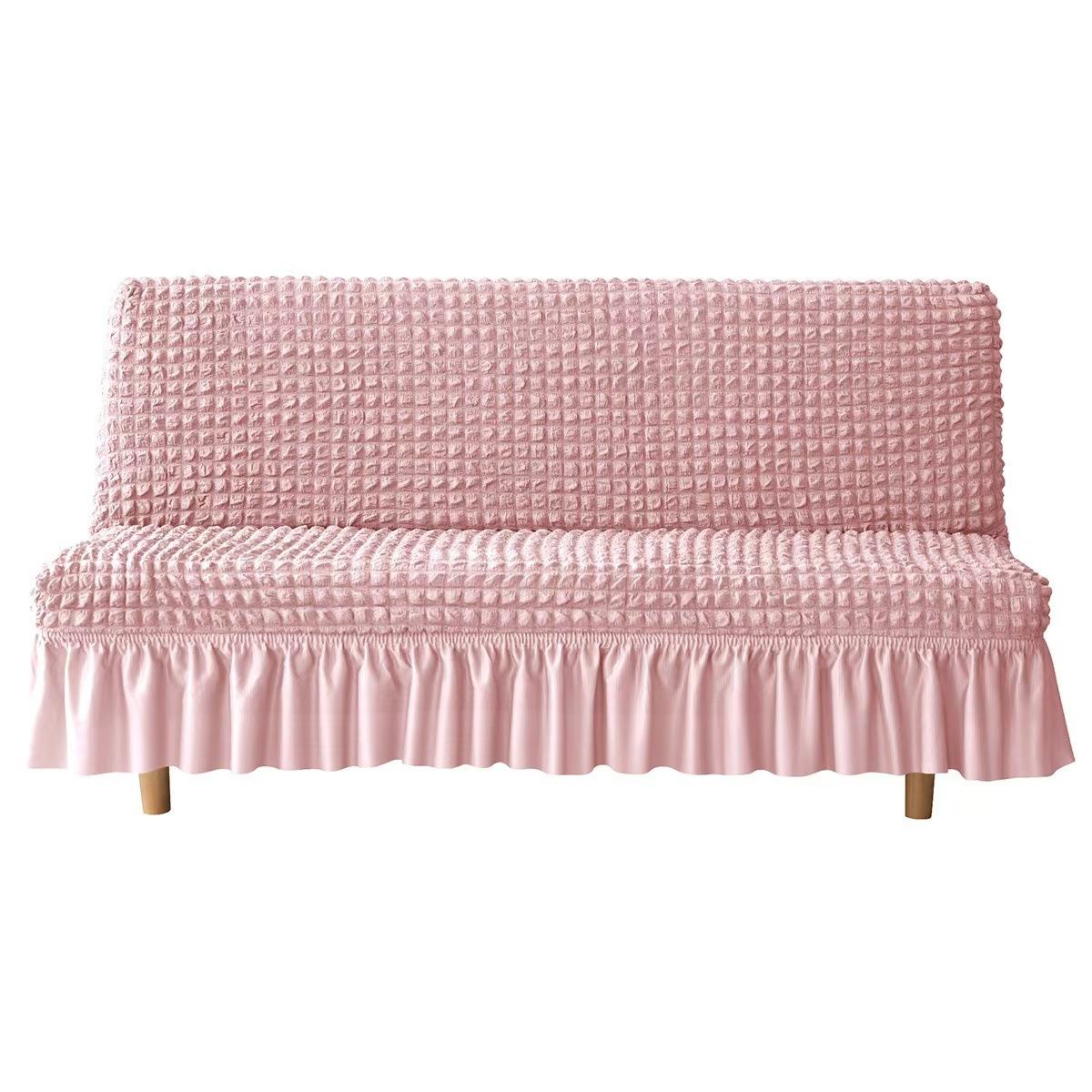 

Чехол для дивана, всеобъемлющий чехол для раскладного дивана-кровати без подлокотников, подходит для любого дивана, универсальный стиль, плотный и спандекс L (185-216cm)