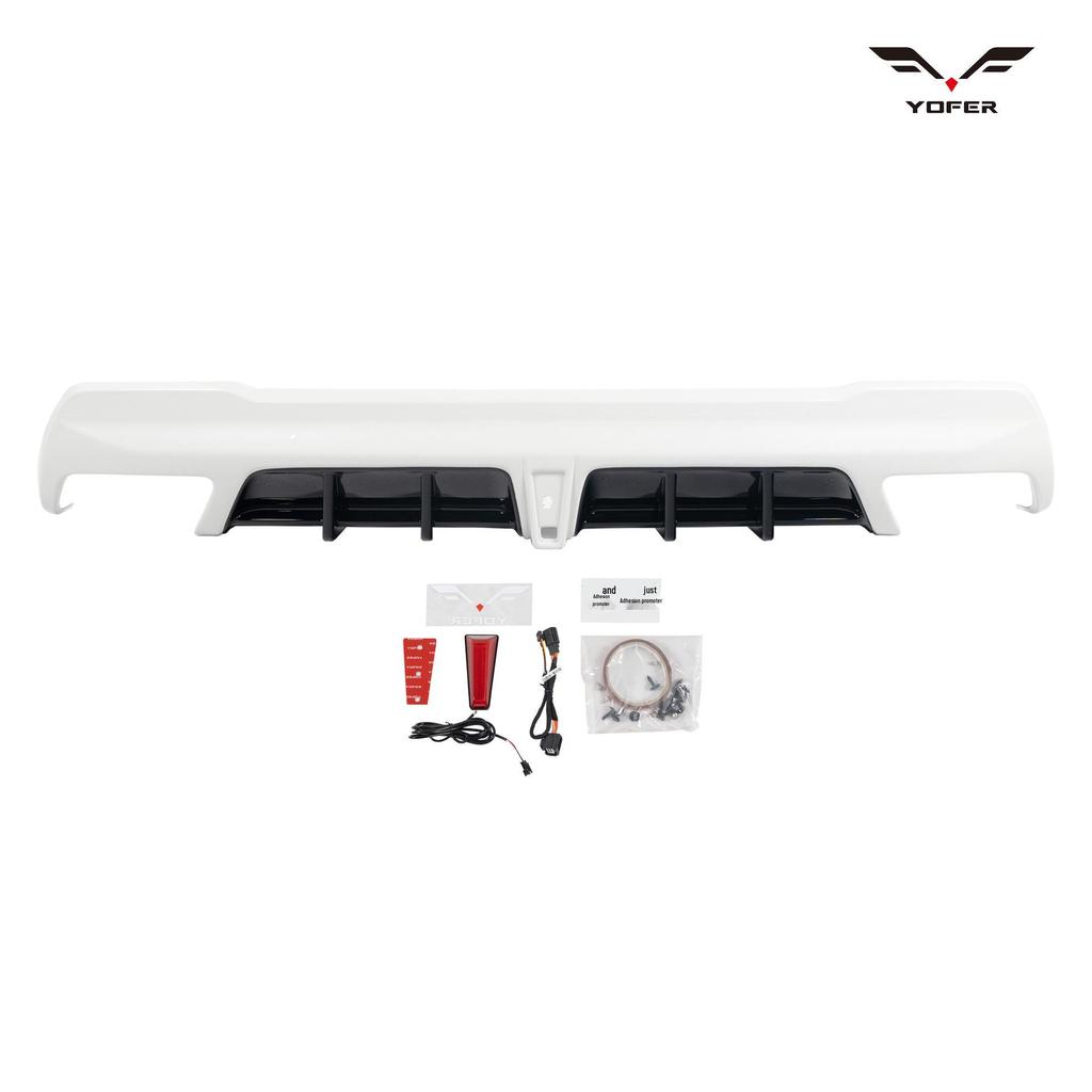 Honda CRV YOFER Body Kit: Starry Night Front Lip, Side Skirt, Rear Lip, Rear Spoiler, Rear Corner.