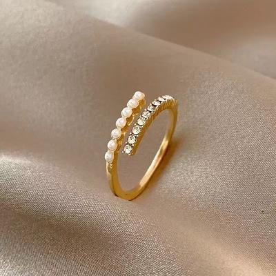 A Niche High-End Ring For Women, Fashionable And Personalized Jewelry, Versatile For Daily Commuting