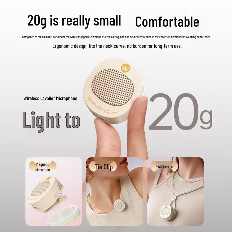 Soaiy S6 40W Wireless Clip-on Voice Amplifier & Portable Bluetooth Speaker CN Plug (adapter Included)