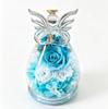 Preserved Rose Forever Flower in Glass Angel Figurines, Flowers for Delivery, Gifts for Mom Birthday Gifts for Women Mom Grandma Wife Friends