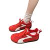 Retro mesh breathable red soft-soled Forrest Gump shoes 2025 thick-soled shit-stepping summer new sports and leisure women's shoes