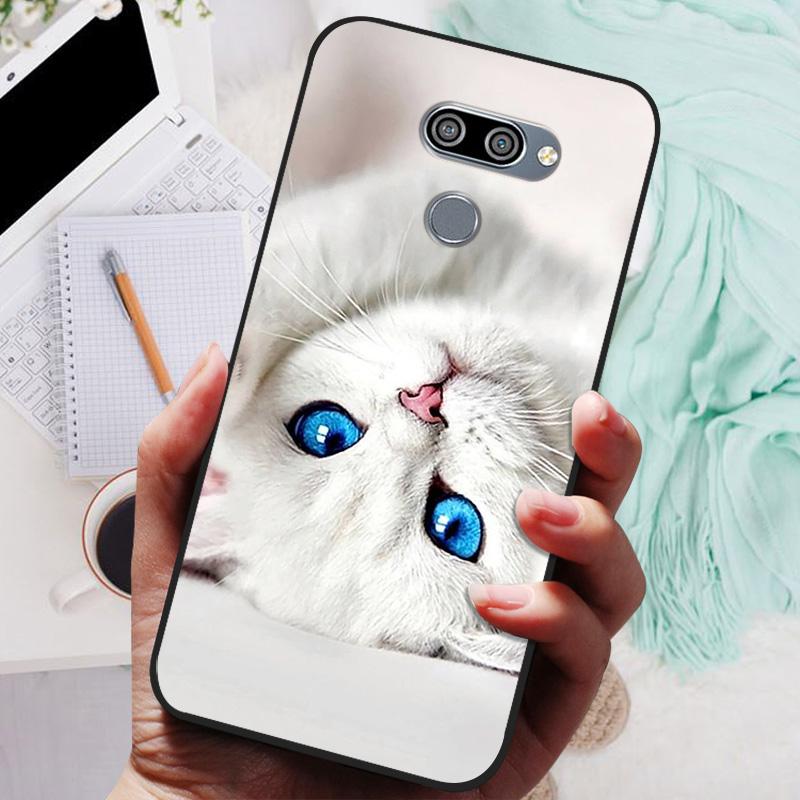 for LG K50 Q60 Case K 50  Soft TPU Silicone Phone Covers for LG Q60 LGK50 K 50 LGQ60 Case Bumper  Q 60 Shockproof Coque Cover