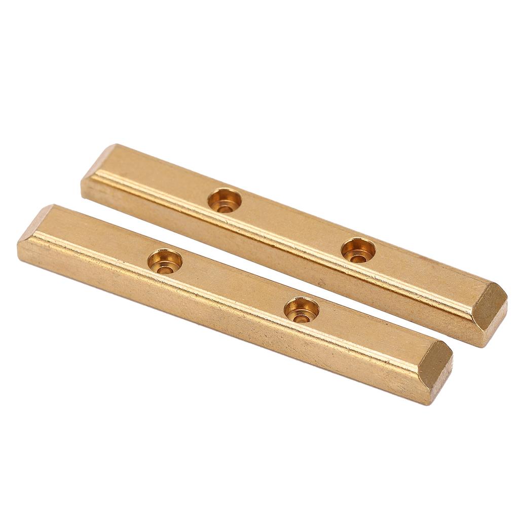 2PCS Brass Boulder Bars RC Car Upgrading Accessories for Axial SCX24 1/24 Crawlers