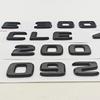 3D ABS Car Letters Logo CLE200 CLE260 CLE300 Badge Rear Trunk Emblem Decals For Mercedes Benz C238 A238 Car Sticker Accessories 4DS