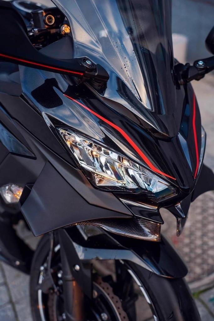 Passend für Ninja 400 Ninja 400 Motorrad Winglet Aerodynamischer Flügel