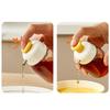 Olive Oil Dispenser Liquid Glass Jar Leakproof Condiment Bottle 100 ml Clear Soy