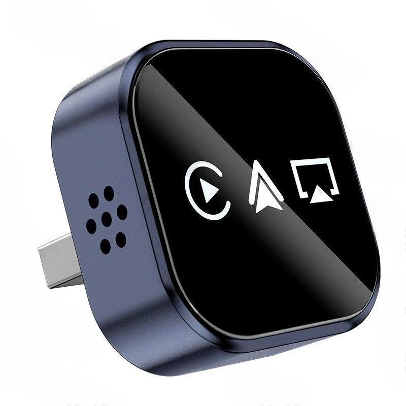 DIGIT-Airplay Carplay Android Auto Wireless 3In1 USB Dongle Adapter Plug and Play Wired Carplay To Wireless