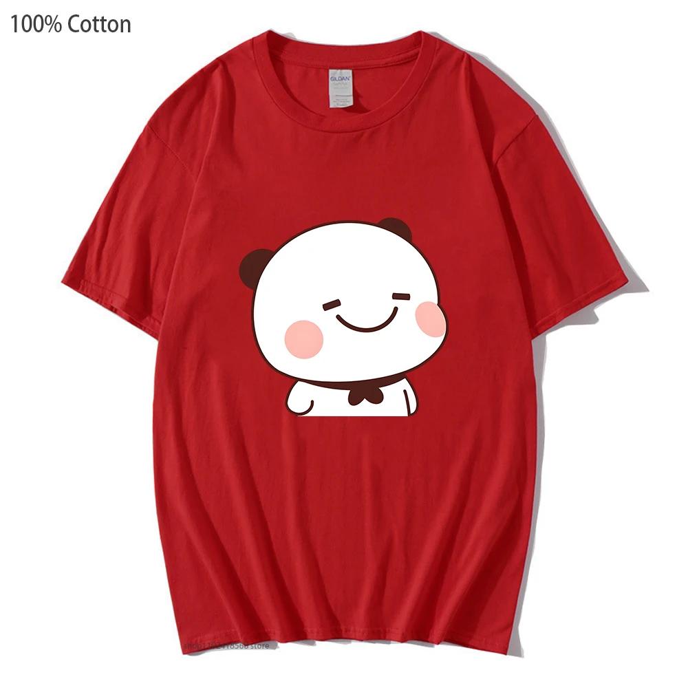 Couple Clothes Funny Face Dudu Ble Ble Bubu Is Happy Face Graphic T-Shirts Men's T Shirt Panda Bear Tops Summer Tees