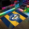 Parramatta Eels Design Crystal Velvet Carpet Cozy Non?Slip Printed Rug For Bedroom Living Room Entrance
