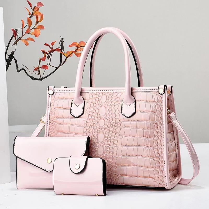 Neue Umhängetaschen mit großem Fassungsvermögen für Damen, hochwertige Tragetaschen aus Leder, Einkaufstaschen für Damen, Geldbörsen und Handtaschen für Damen