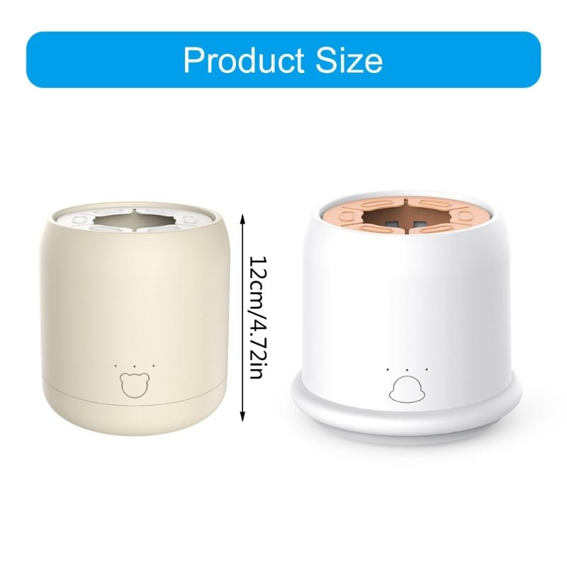 Upgrades Infant Milk Shaker with Quiet Operate Safe & Easy to Use Electric Baby Bottle Swing ABS for Home & Nursery