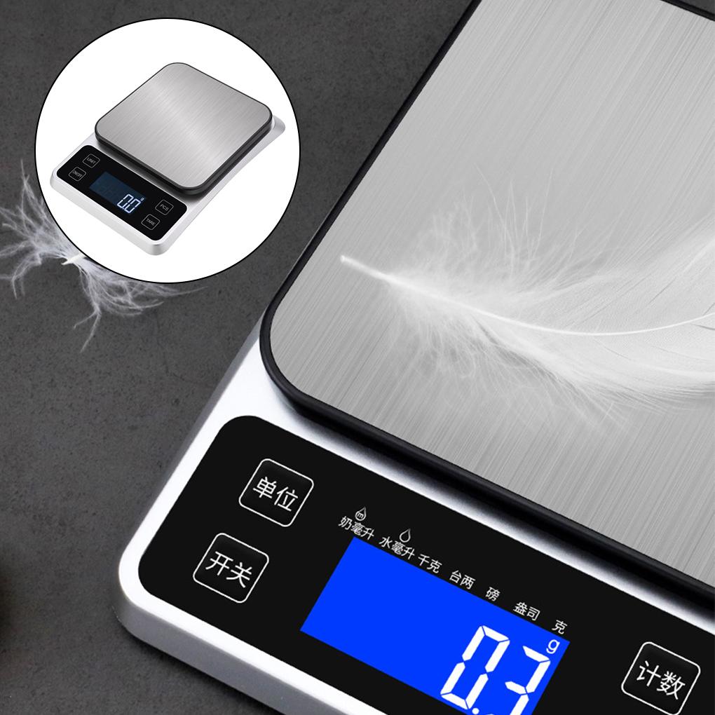 Kitchen Scale Elesctronic High Precise Measuring Tools Jewelry Digital Scales Kitchen Household Cooking Baking Instrument