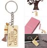 Inkdotpot Funny Keychain Taco Dirty To Me  Wood Engraved Keychain Funny Adult Funny Novelty
