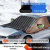 Magnetic Snow Shield: All-Season Windshield Cover for Snow, Frost, Rain & Freeze Protection