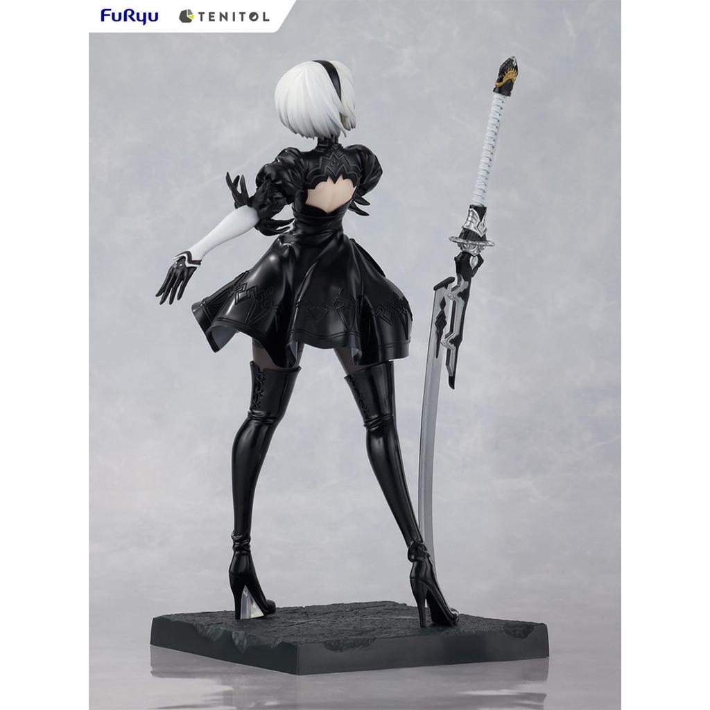 Furyu "NieR:Automata Ver. 1.1a" TENITOL 2B (YoRHa No. 2 Type B) Non-scale ATBC-PVC Pre-painted Complete Figure (AMU-TNL0101) Approximately 220mm Tall