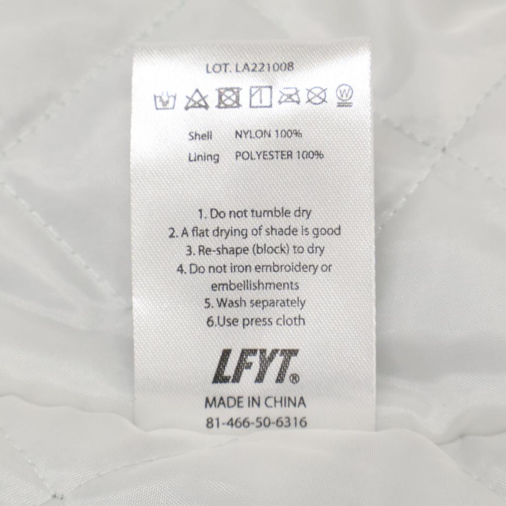 LFYT [New] LA221008 WORLD CHAMPS SATIN VARSITY JACKET Stadium Jacket M NavyUsed